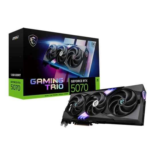 MSI GeForce RTX 4070 GAMING X TRIO 12G Graphics Card