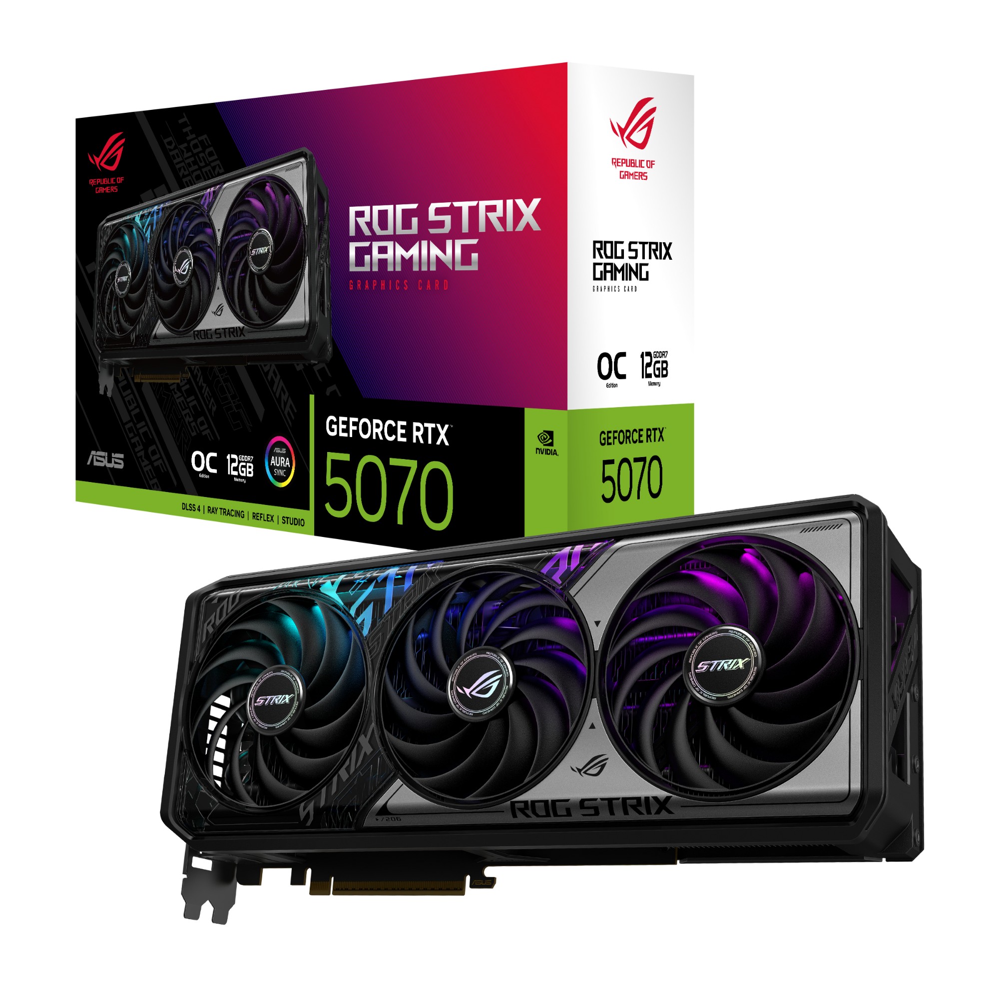 ASUS ROG Strix RTX 5070 OC 12GB