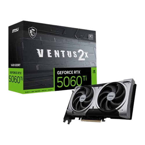 MSI RTX 5060 Ti VENTUS 2X OC PLUS 16GB