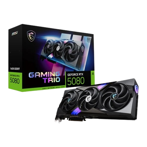 MSI RTX 5080 GAMING TRIO OC 16GB