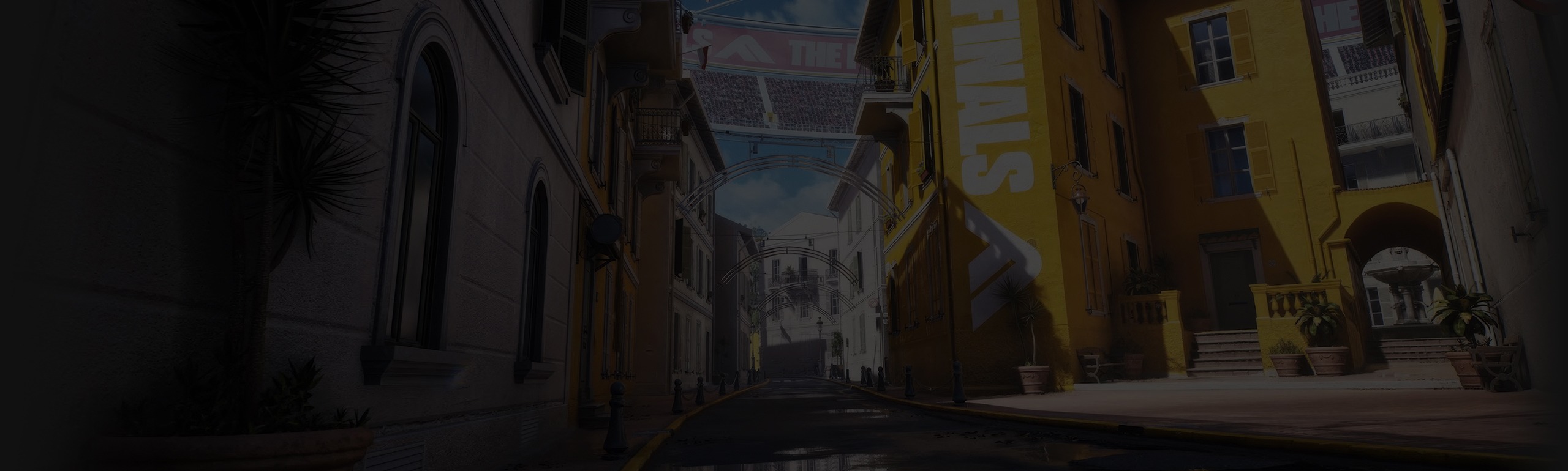 The Finals game environment used to illustrate NVIDIA Reflex